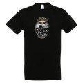 T-shirt unisexe Pays Basque Road Biarritz Noir Profond S
