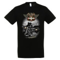 T-shirt unisexe Pays Basque Road Saint Jean Pied de Port Noir Profond XS