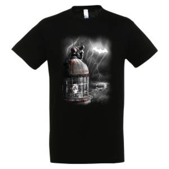 Tshirt unisexe Phare Batman Île dOléron Noir Profond XS