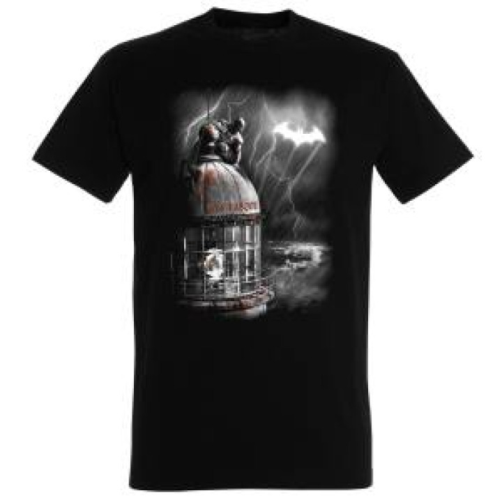 Tshirt unisexe Phare Batman Pays Basque Noir Profond S