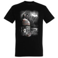 T-shirt unisexe Phare Batman Pays Basque Noir Profond S