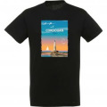 T-shirt unisexe Phare de Cordouan/ Cordouan Royan Noir Profond XS