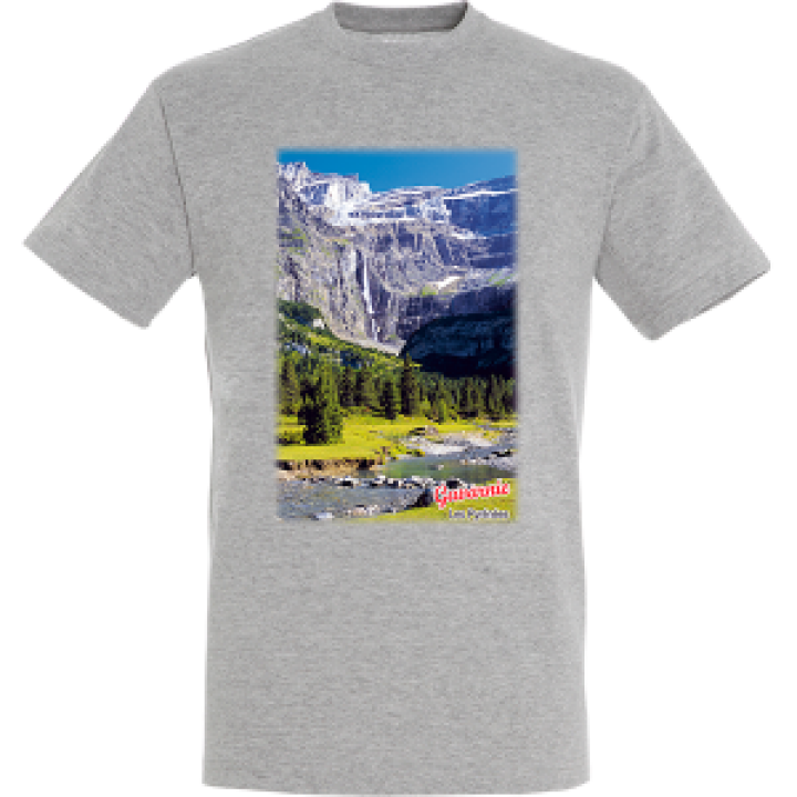 Tshirt unisexe Photo Gavarnie Blanc S