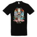 T-shirt unisexe Planches de Surfs Pays Basque Orange XS