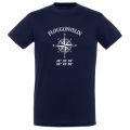 T-shirt unisexe Plougonvelin GPS Marine XS