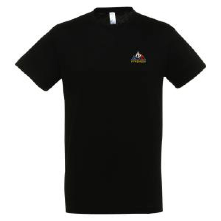 Tshirt unisexe Pocket Montagne Pyrénées Noir Profond XS
