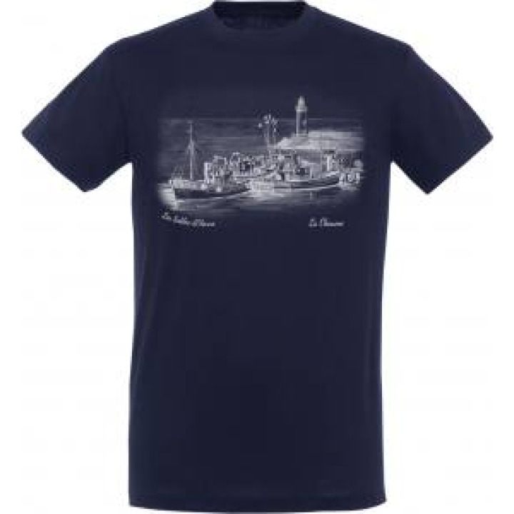 Tshirt unisexe Port de Bateaux les Sables dOlonne la Chaume Marine S