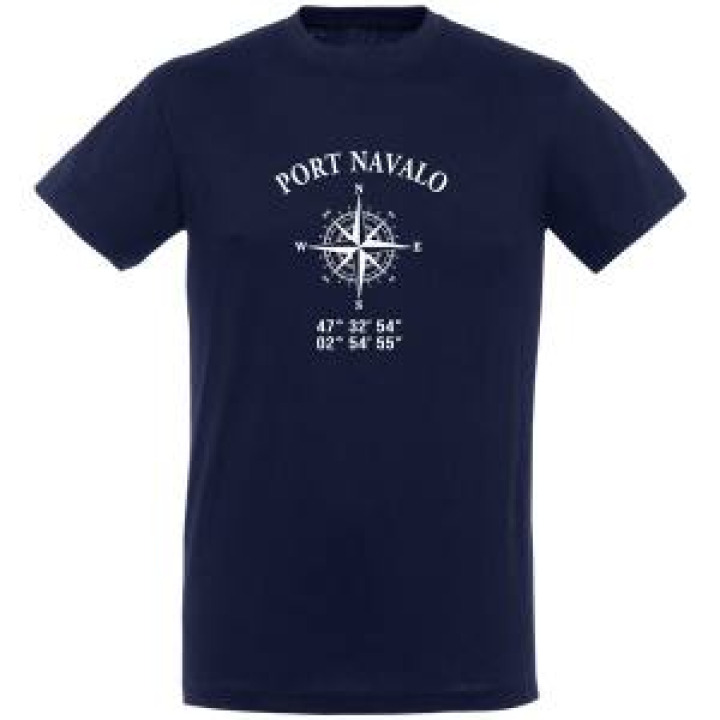 Tshirt unisexe Port Navalo GPS Marine M