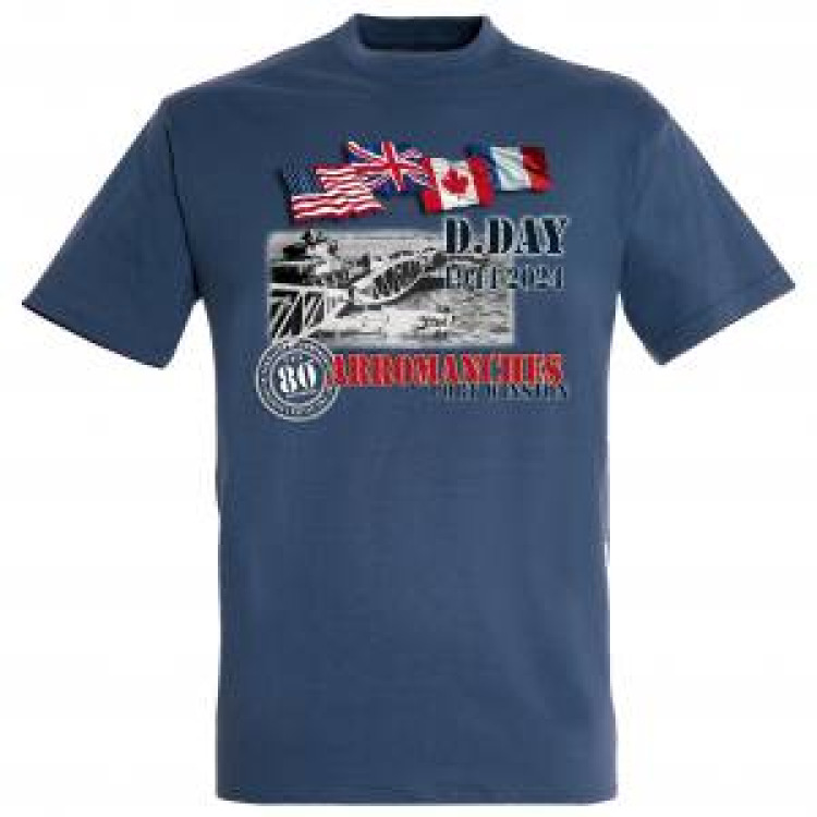 T-shirt unisexe Port Winston 80th Anniversary Denim XL