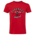 T-shirt unisexe Pyrénées Original Cylcliste Rouge XS