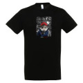 T-shirt unisexe Relou de Mer Biarritz Noir Profond XS