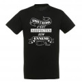 T-shirt unisexe Respecter Son Ennemi Noir Profond S