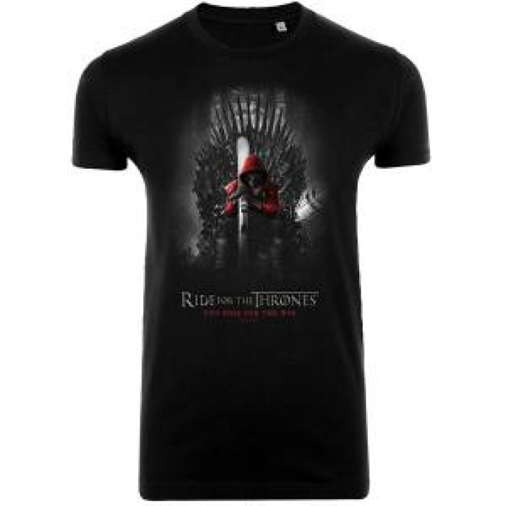 Tshirt unisexe Ride for the Thrones Luchon Noir Profond M