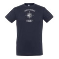 T-shirt unisexe Saint Tropez GPS Marine XL