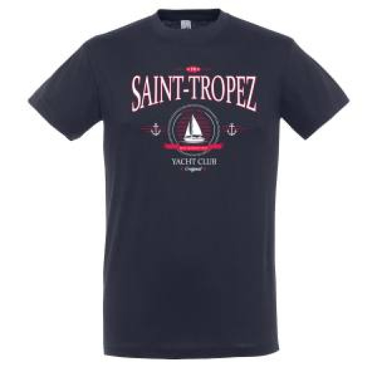 T-shirt unisexe Saint Tropez Yacht Club Marine S