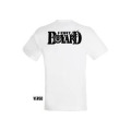T-shirt unisexe S&eacute;rigraphie Recto/Verso T&ecirc;te de Tigre et dos Fort Boyard (V1 Impression Noir, V2 Impression Blanche) Blanc M