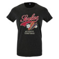 T-shirt unisexe Soulac Authentic Territories Noir Profond XS