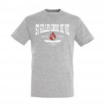 T-shirt unisexe St Gilles Croix de Vie (Cœur de Vendée) Vendée Gris Chiné S