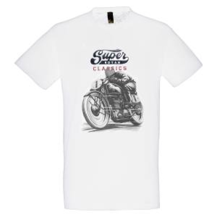 Tshirt unisexe Super Classics Royan Blanc XS