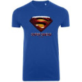 T-shirt unisexe Super Skieur Luchon Bleu Royal S