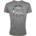 T-shirt unisexe Surfing Boards Family Labenne-Océan Gris Chiné XS