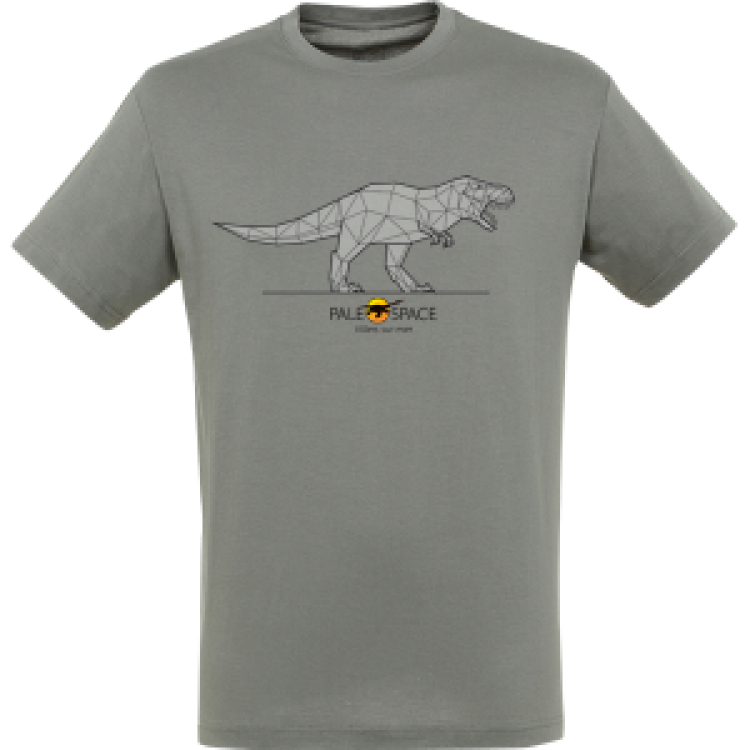 T-shirt unisexe T-Rex Paléospace Zinc XL