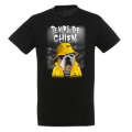 T-shirt unisexe Temps de Chien Pays Basque Hendaye Noir Profond S