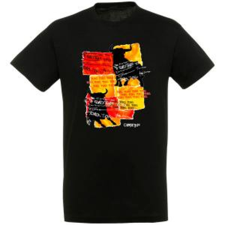 Tshirt unisexe Toro Camargue Noir Profond S