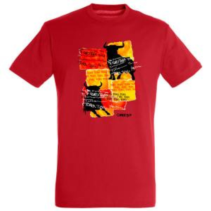 Tshirt unisexe Toro Camargue Rouge S