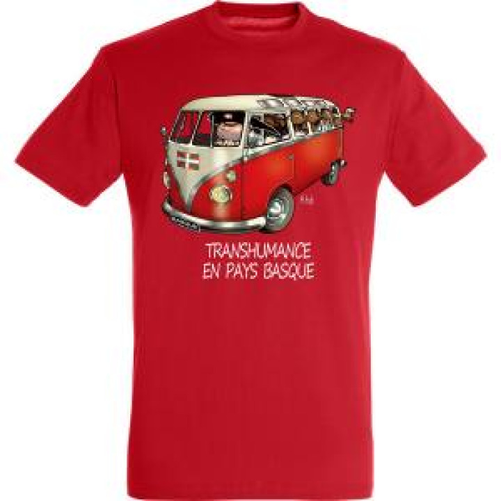 Tshirt unisexe Transhumance Pays Basque Zinc XS