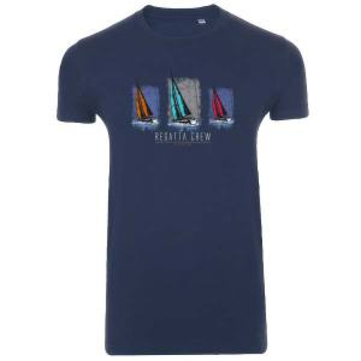 Tshirt unisexe Trois Voiliers Regatta Crew Oléron Marine S