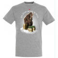 T-shirt unisexe Two Beers Or Not Vallée D’Ossau Gris Chiné XS