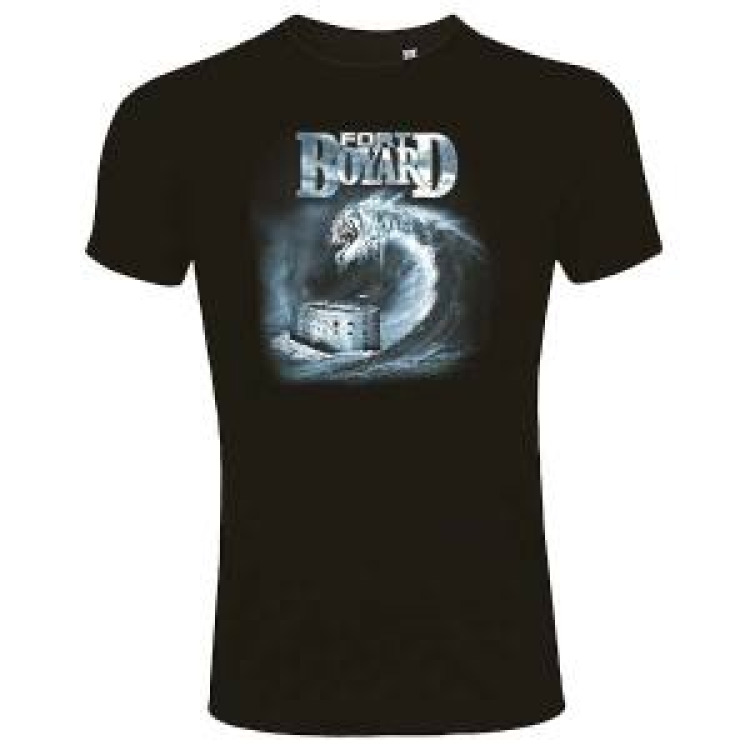 T-shirt unisexe Vague Tigre Fort Boyard Noir Profond XS