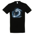 T-shirt unisexe Vague Tigre Phare de Chassiron Île d’Oléron Noir Profond S