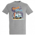 T-shirt unisexe Van Beach and Waves Andernos les Bains Gris Chiné XS
