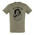 T-shirt unisexe Vieux Briscard des Mers Île de Ré Kaki S