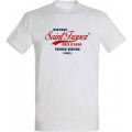T-shirt unisexe Vintage Saint Tropez Côte D'azur French Riviera France Denim XS