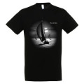 T-shirt unisexe Voilier Clair Obscur Ronce les Bains Noir Profond S