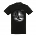 T-shirt unisexe Voilier Clair Obscur Saint Gilles Croix de Vie Vendée Noir Profond S