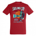 T-shirt unisexe Voilier Sailing Cup la Rochelle Rouge S