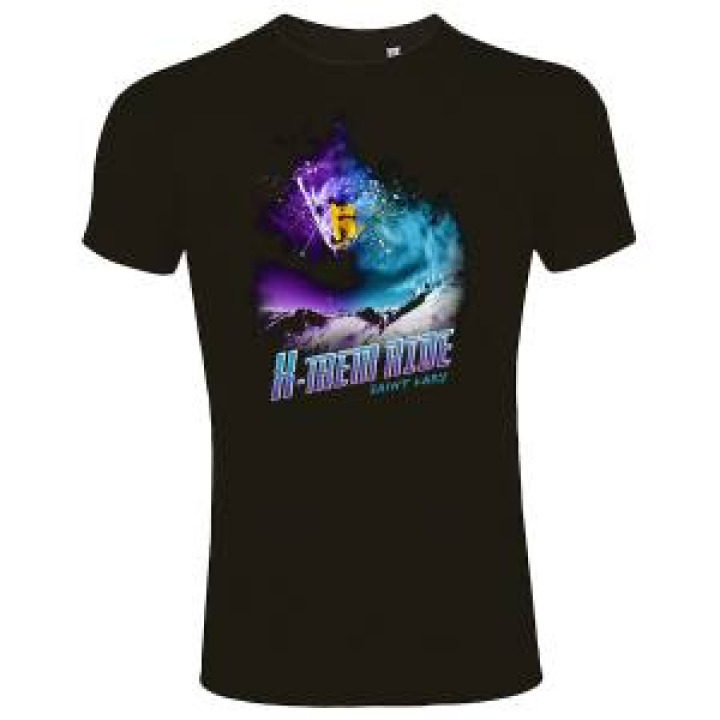 Tshirt unisexe Xtrem Ride Saint Lary Noir Profond S