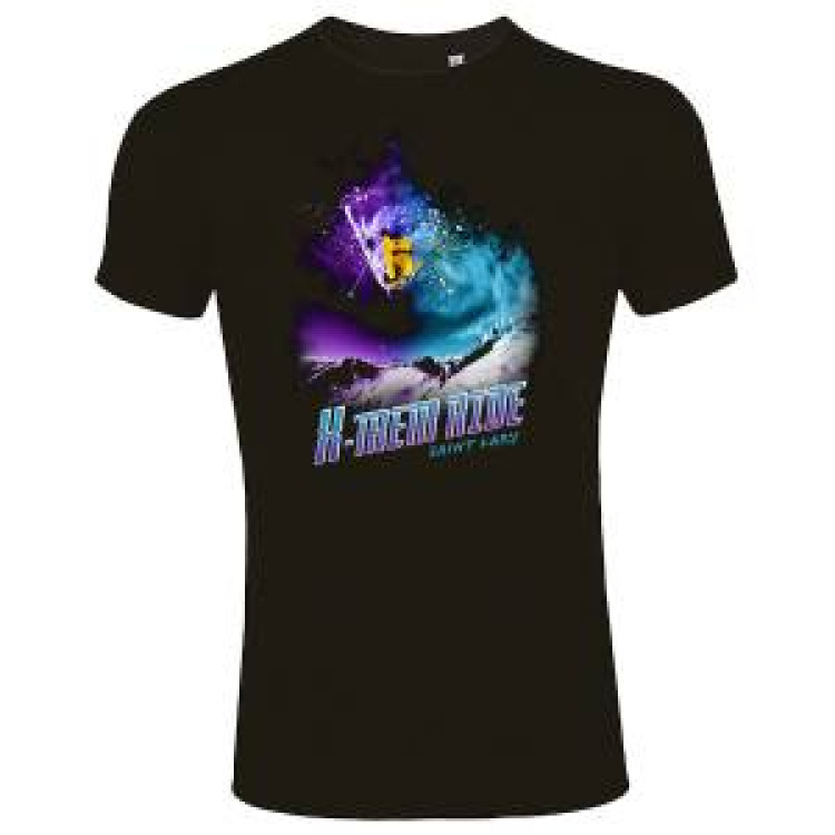 T-shirt unisexe Xtrem Ride Saint Lary Noir Profond XL
