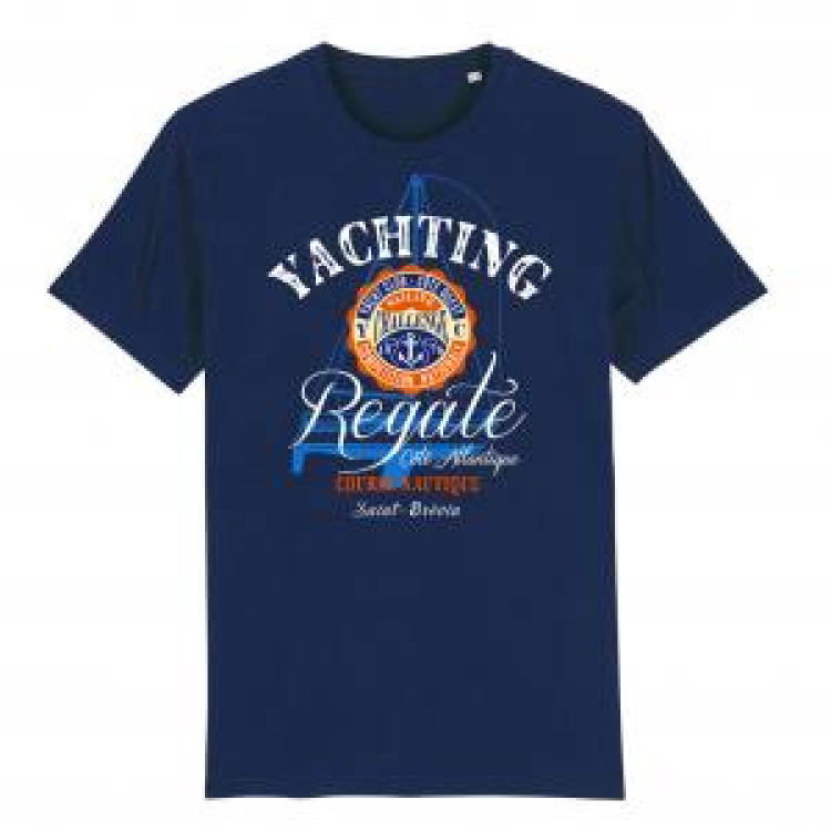 T-shirt unisexe Yachting Regate Saint Brevin Bleu Royal L