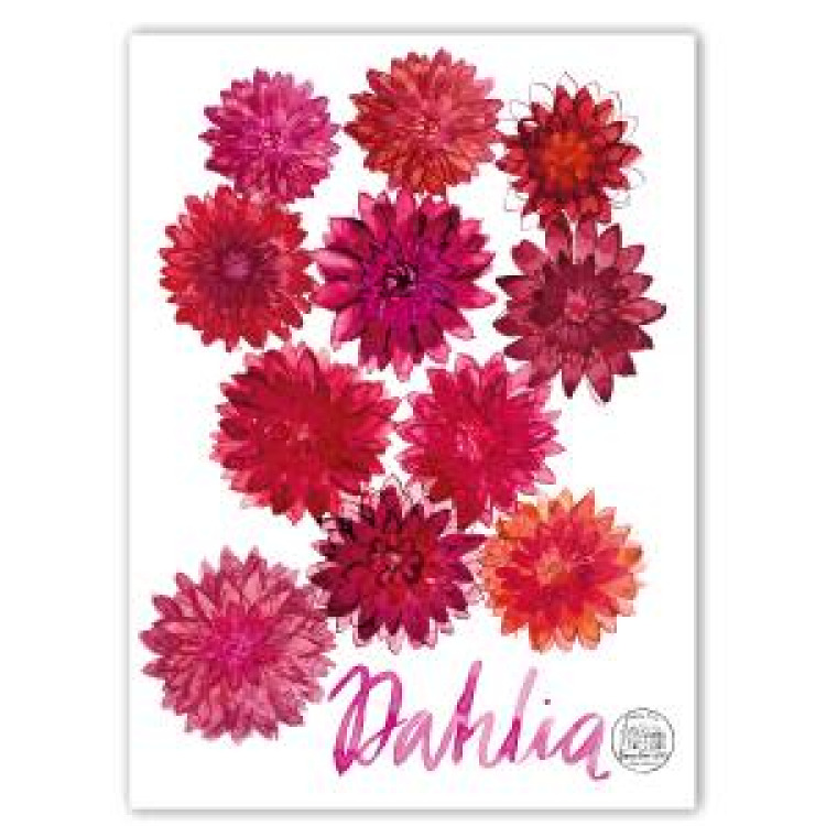 Torchon all-over Dahlia la Bourdoisiere (Tissu &Eacute;pais) Blanc Taille unique