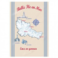 Torchon Belle &Icirc;le en Mer Ecru Taille unique