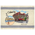 Torchon Cabourg Blanc Taille unique