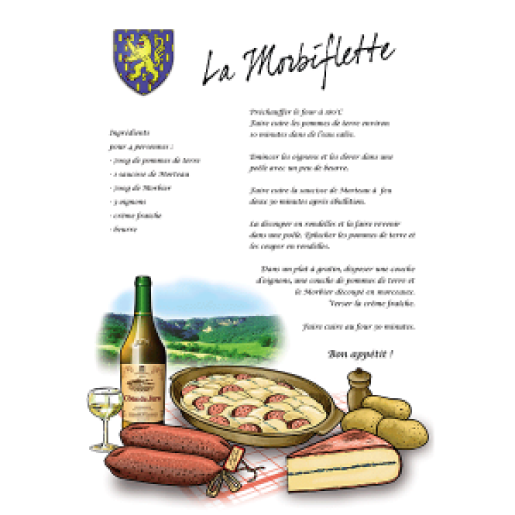 Torchon Ecru la Morbiflette Ecru Taille unique