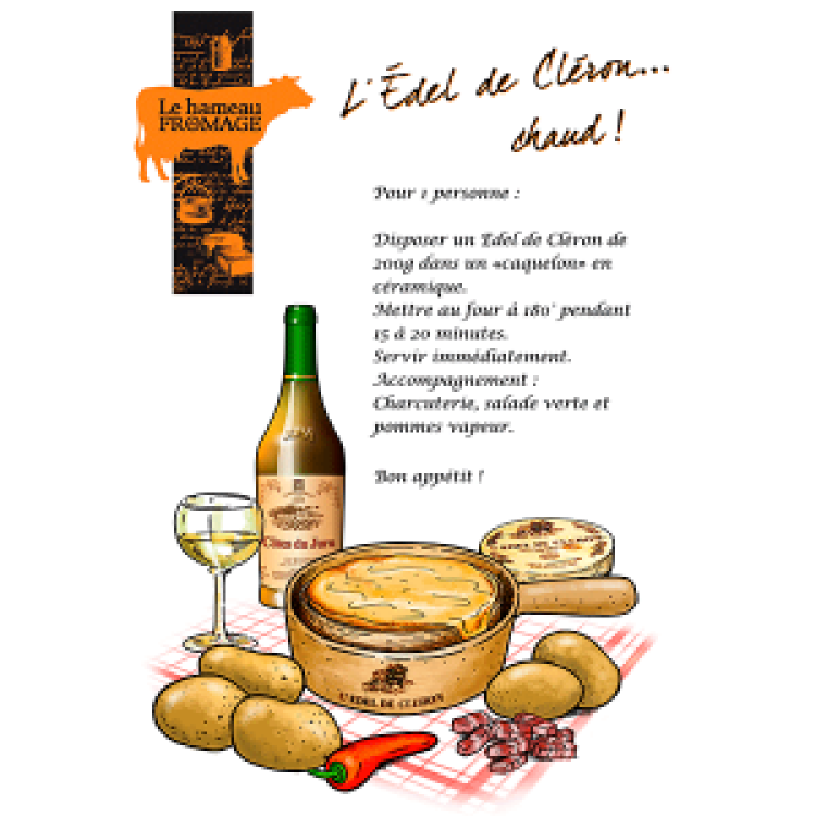 Torchon Ecru l&rsquo;edel de Cleron Ecru Taille unique