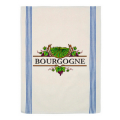 Torchon Frise Bourgogne Ecru Taille unique