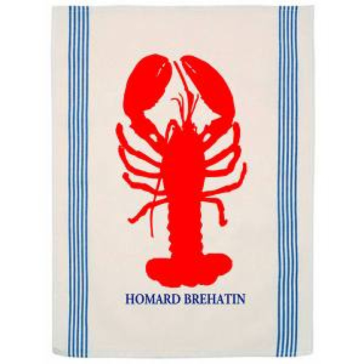 Torchon Homard Bréhatin Ecru Taille unique